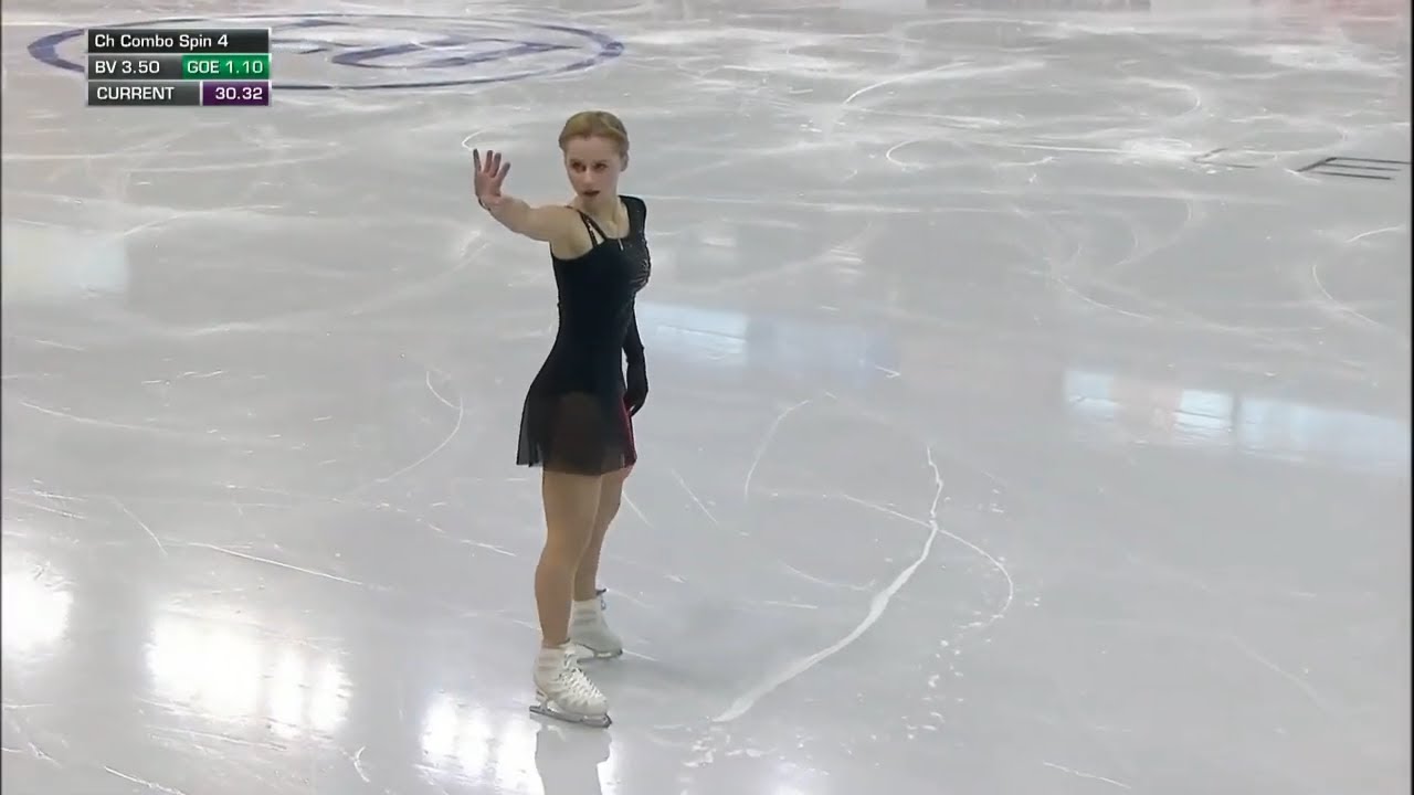Serafima SAKHANOVICH RUS SP 2019 Skate Canada International