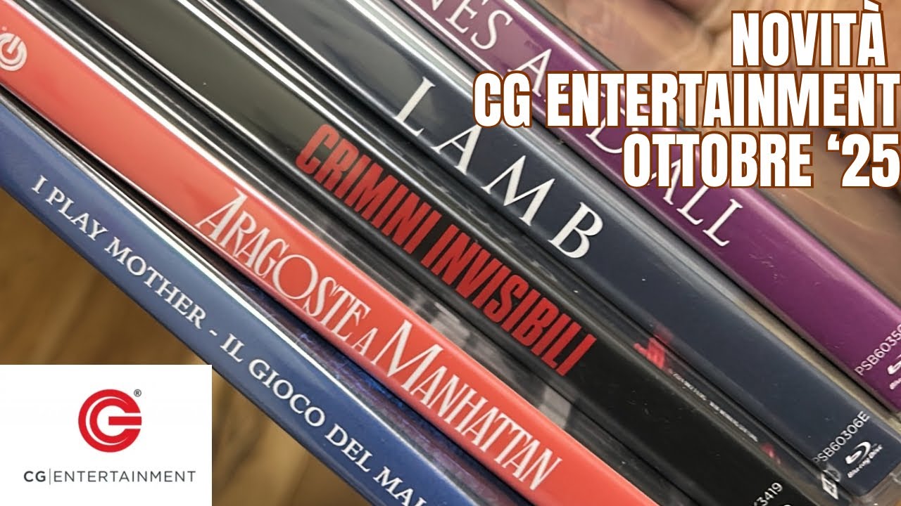Novità Homevideo Bluray e DVD [CG Entertainment] - Ottobre 2025