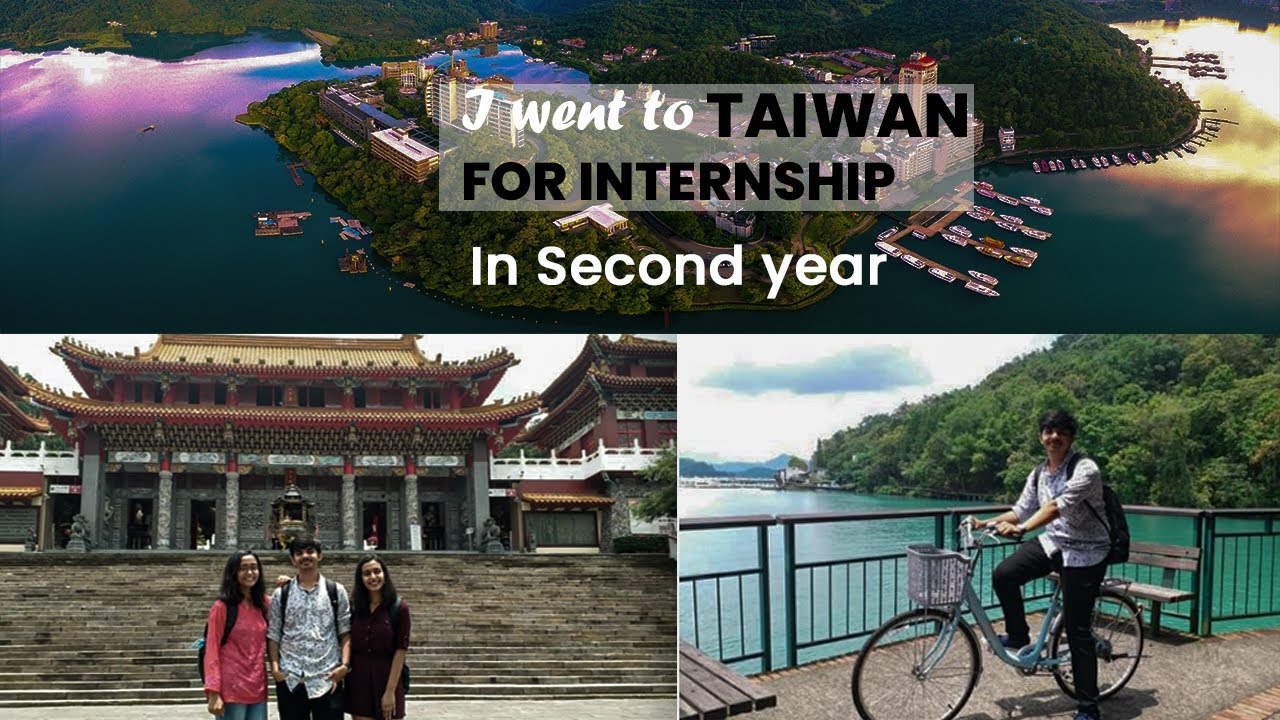 I went to Taiwan for Internship in Second Year | Vlog 1| Sun Moon Lake (日月潭)