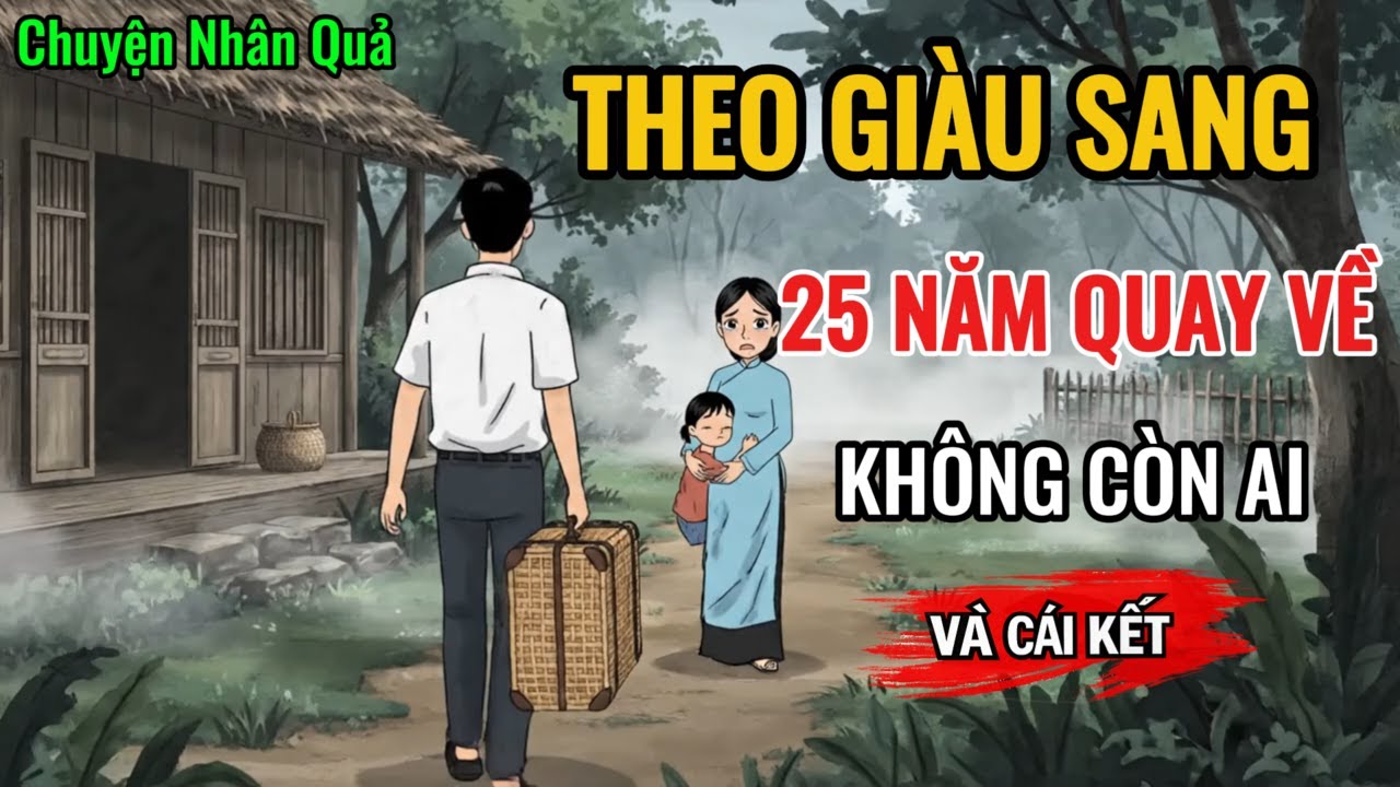 Theo Giàu Sang, 25 Năm Sau Quay Về Không Ai Chờ |CHUYỆN NHÂN QUẢ