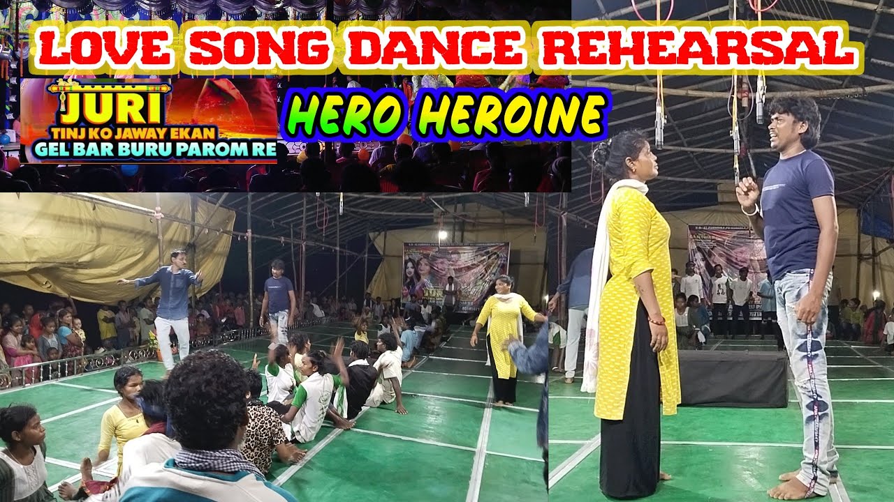 Love Song Dance Rehearsal / Baba Gajeswar Gayan Bakhul / Santali Jatra-2024 #pandithsoren