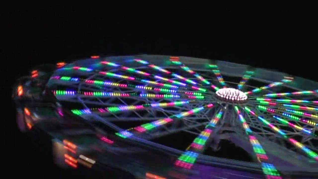 Kermis Hoorn 2009 Enterprise by night, nighttime