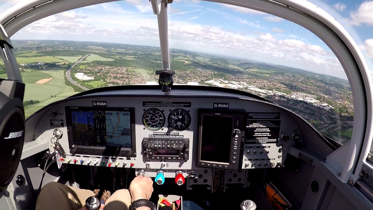 Vans RV-7 G-RVAH AeroExpo 2017 Wycombe Air Park arrival