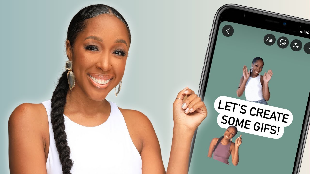 How to create GIFS of yourself for Instagram stories | Clients will love!