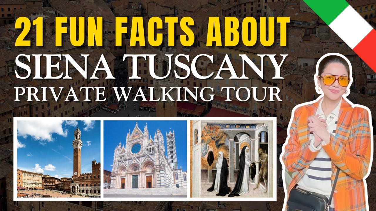 SIENA TUSCANY Private Guided Tour: 21 Fun Facts | ITALY | Bianca Valerio