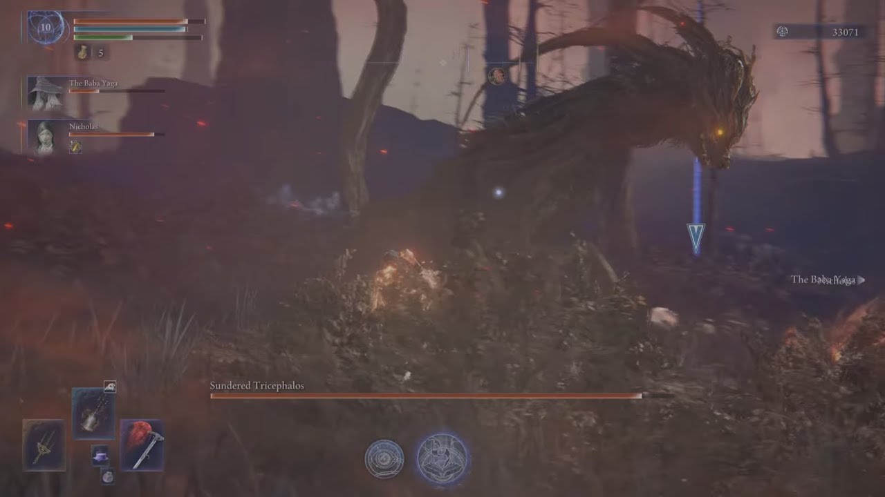 Elden Ring Nightreign: Tricephalos Raid (So Many Fire Wolves!)