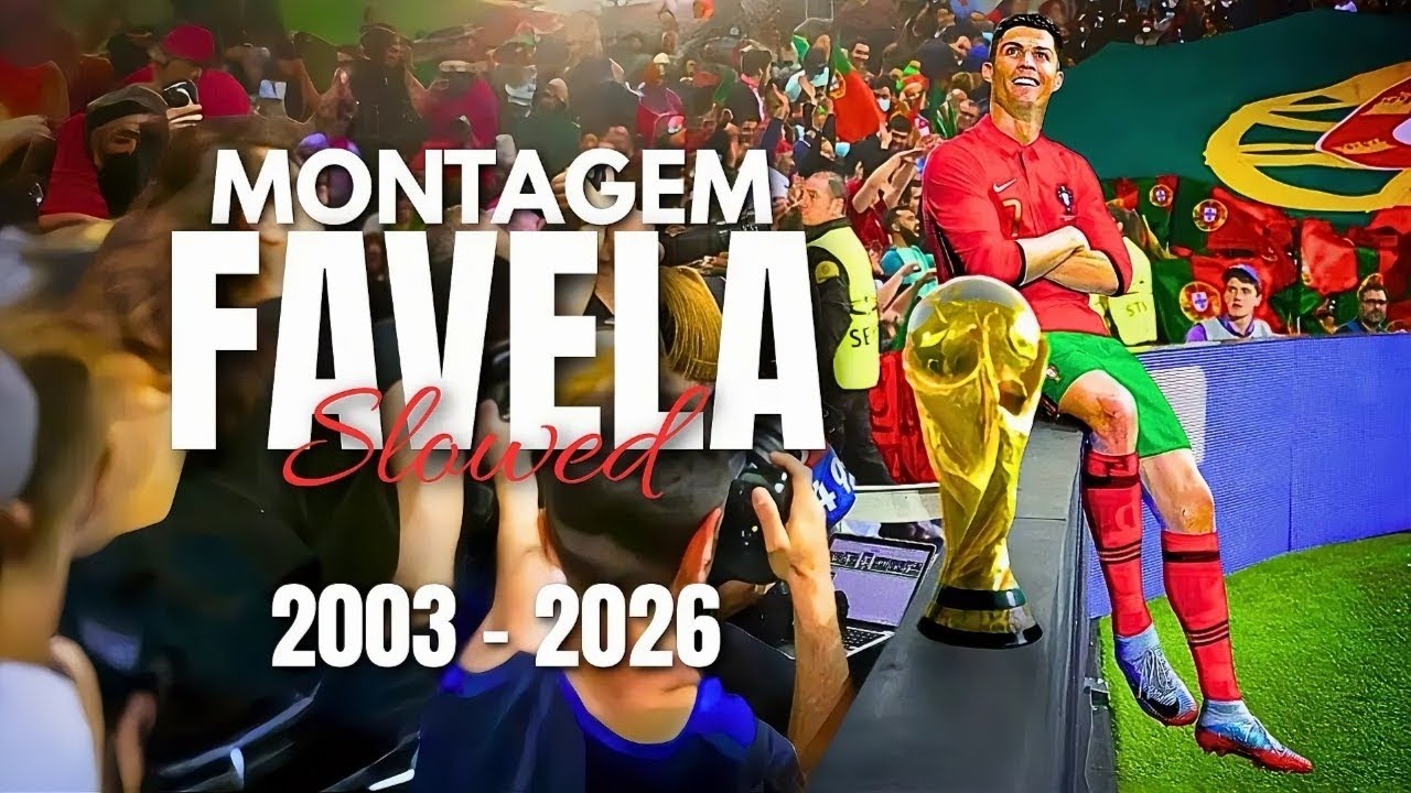 Cristiano Ronaldo [Portugal 🇵🇹] • MONTAGEM FAVELA (Slowed) • Amazing Skills & Goals | HD