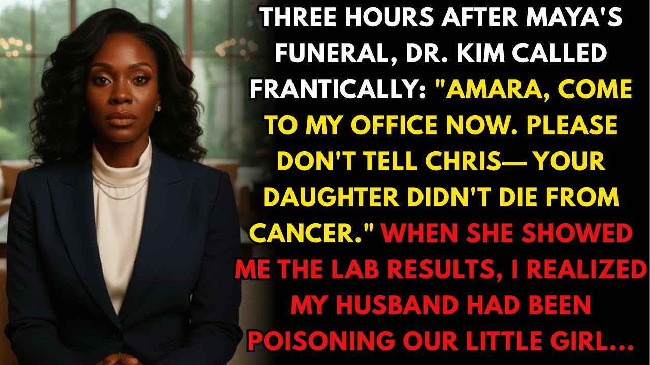 Three hours after the funeral, her doctor called — and what she told me about my husband destroye...
