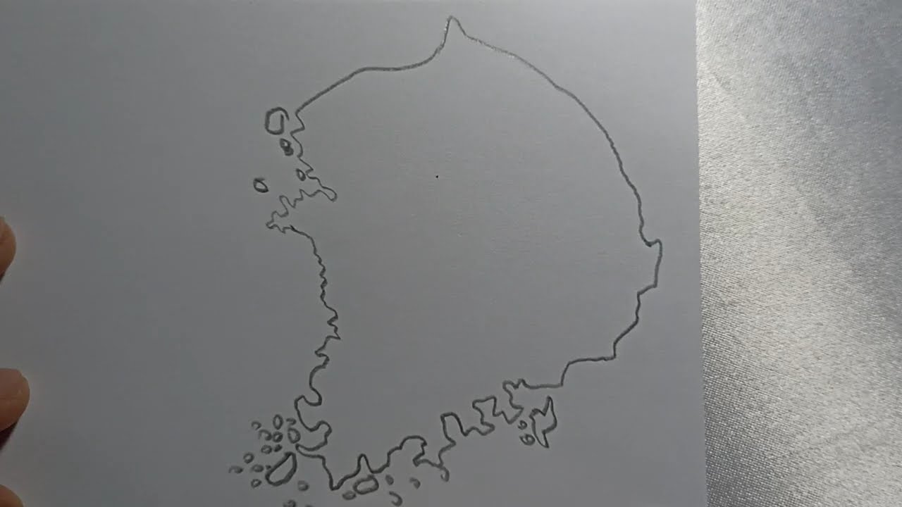 How to draw the map of South Korea
