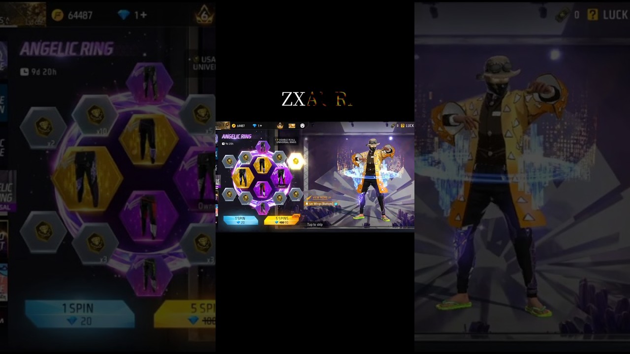 zx aura Angelic Ring event 😲😲