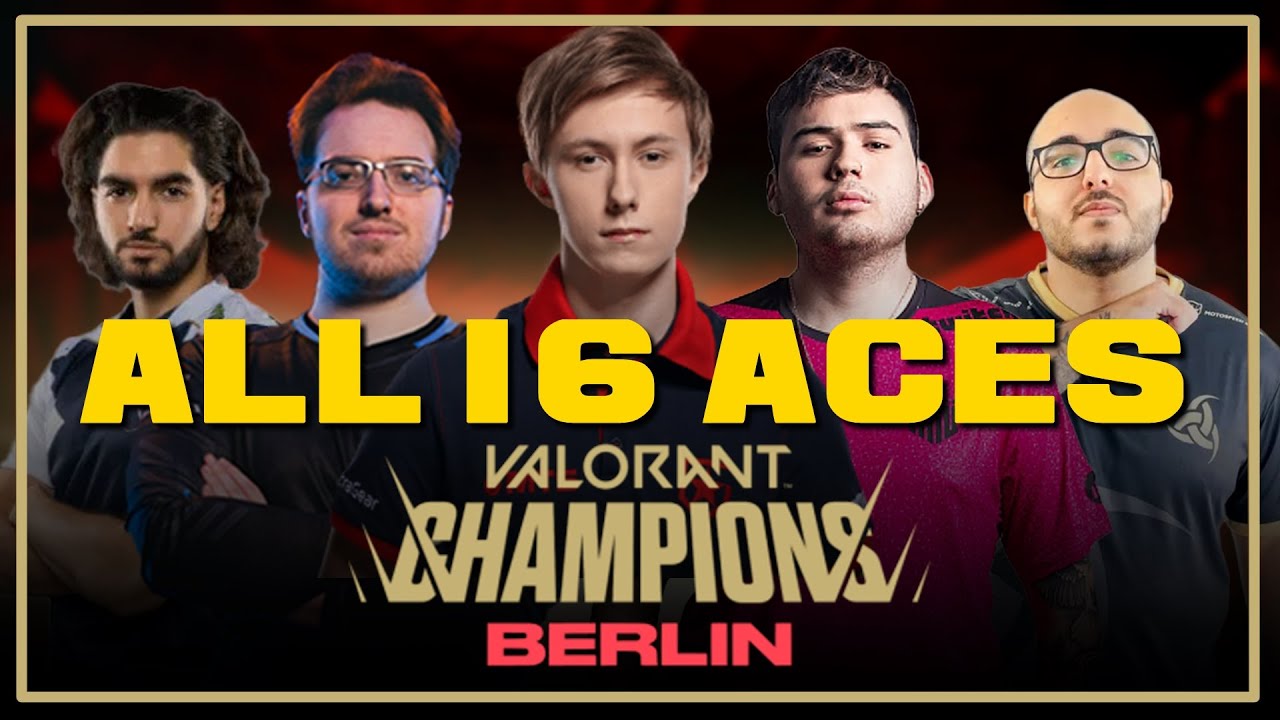 All ACES in all stages | 2021 Valorant CHAMPIONS Berlin