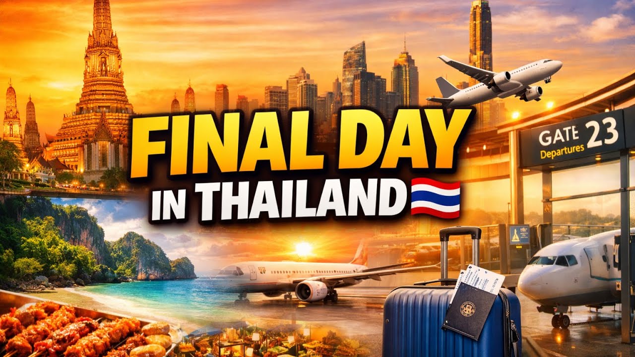Final Day in Thailand 🇹🇭 | Pattaya Bye Bye → Bangkok ✈️ Budget Tips + Coral Island Guide