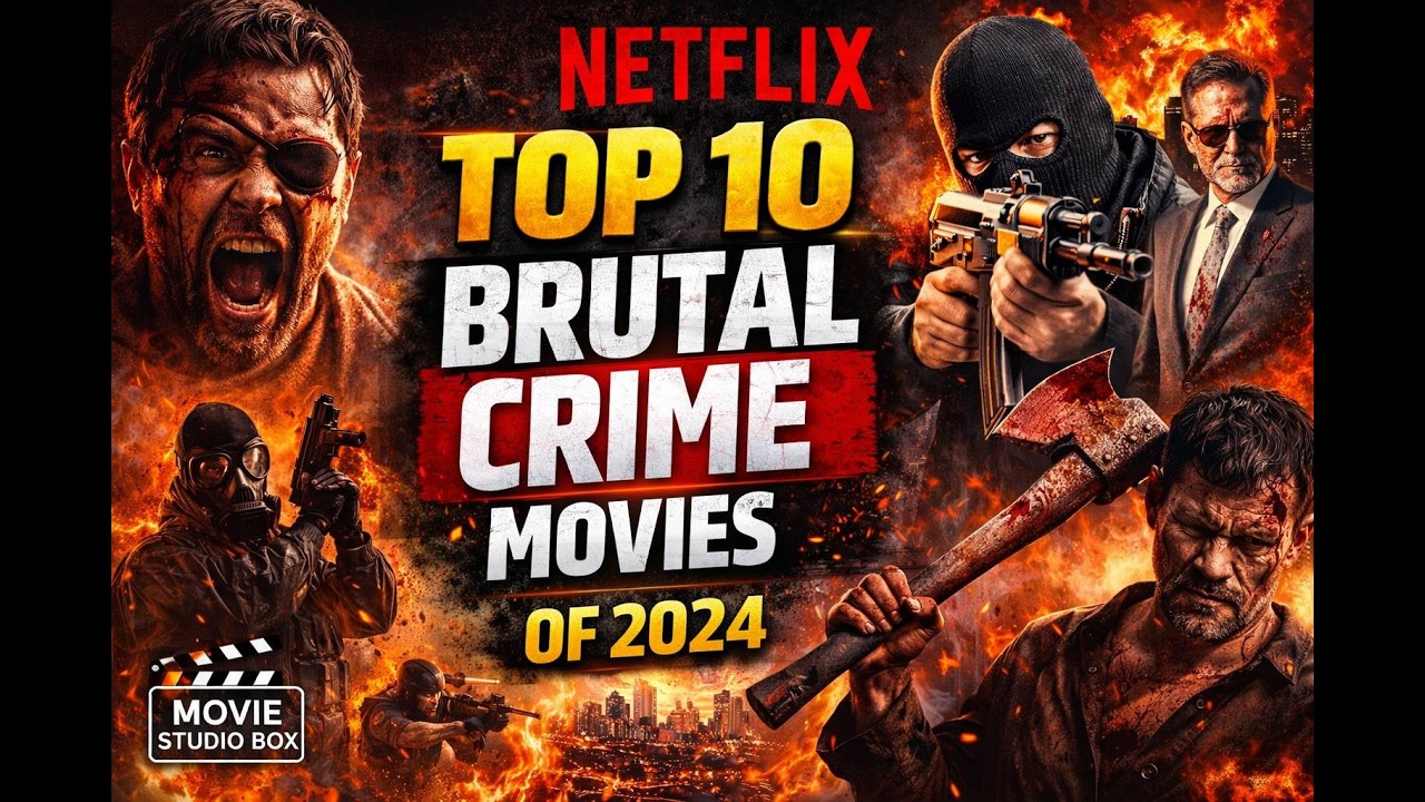 🎬🔥 TOP 10 BRUTAL CRIME MOVIES OF 2024 | Best Action, Thriller & Crime Movie Countdown 🔥🎬