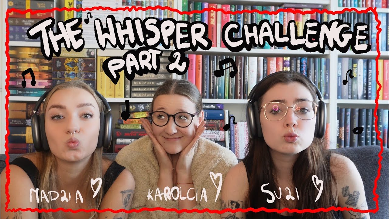 🎁 BOOKMAS 4/24 🎁 | THE WHISPER CHALLENGE part 2 Z @zaksiazkowane8428 i @getbooky