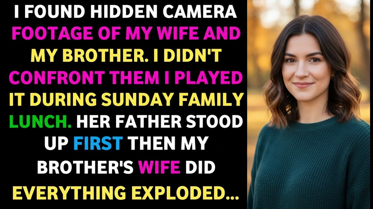 I Found Hidden Camera Footage of My Wife and My Brother — But I Stayed Silent.