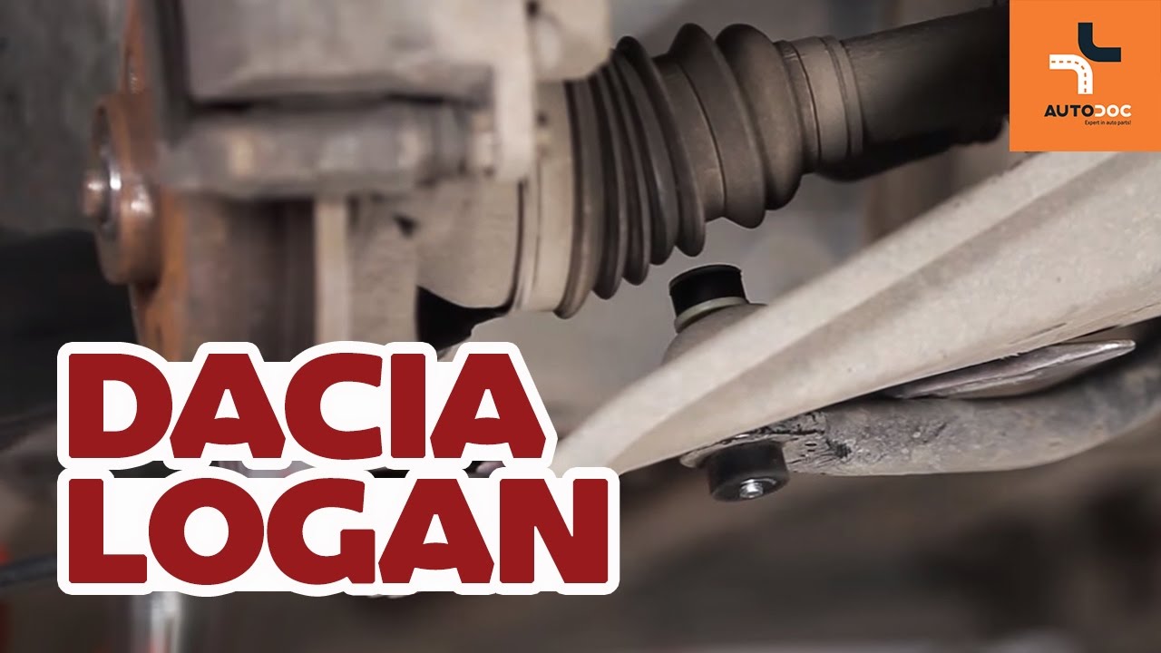 Comment remplacer une biellette de barre stabilisatrice avant sur une DACIA LOGAN 1