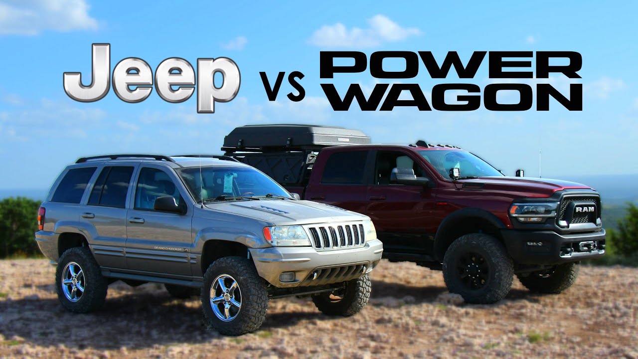 Can it Wheel? - Part 3: Jeep Grand Cherokee vs Ram Power Wagon