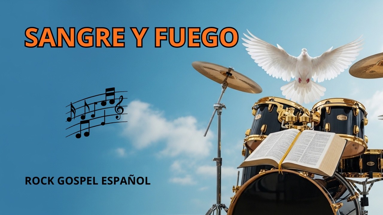 SANGRE Y FUEGO 🔥 Hard Rock Gospel Cristiano | El Poder de la Cruz