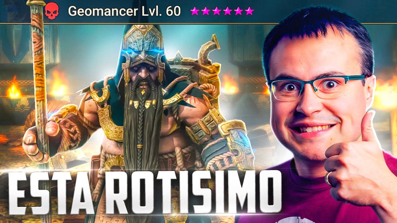 GASTO TODO en el GEOMANCER hasta NIVEL 60! 💎 Raid: Shadow Legends