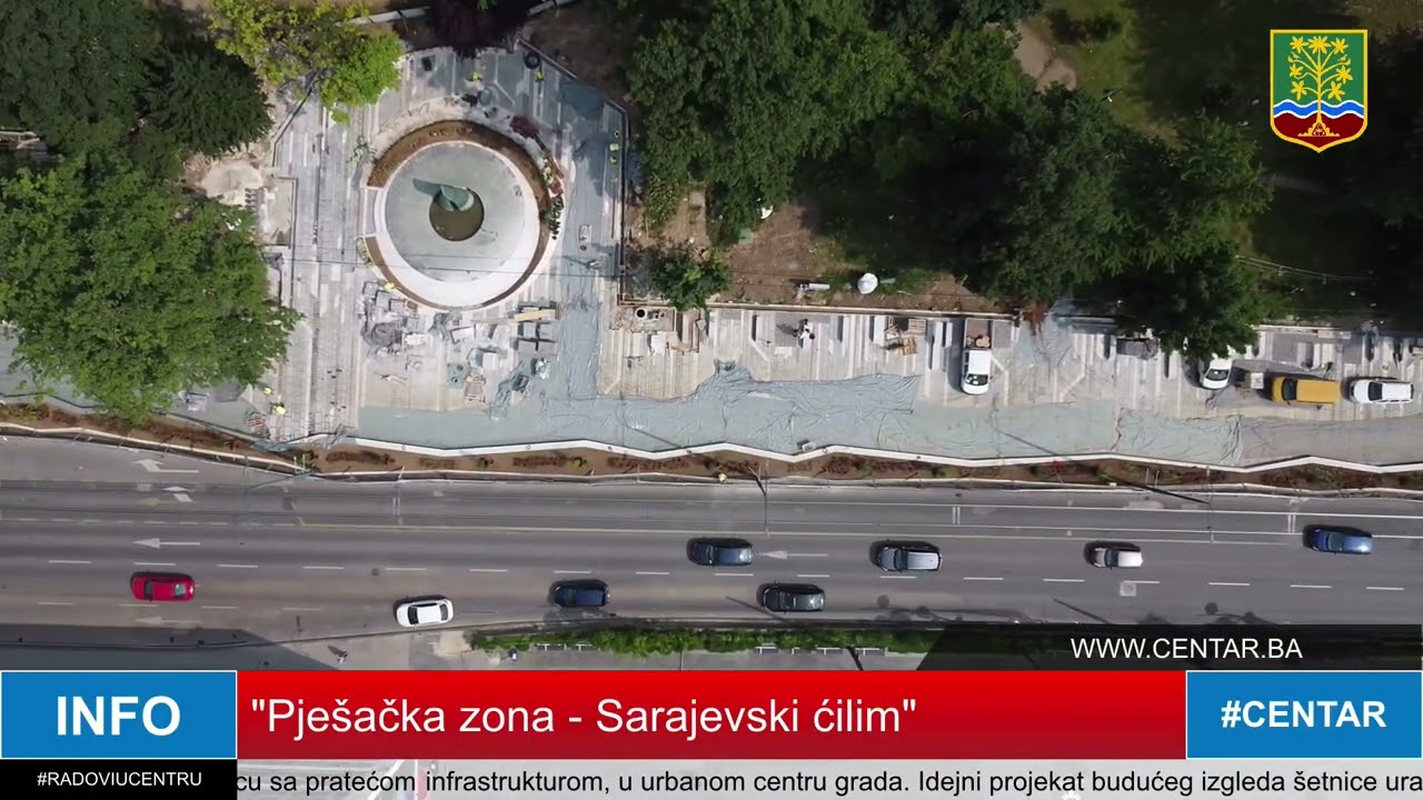 Pješačka zona – Sarajevski ćilim