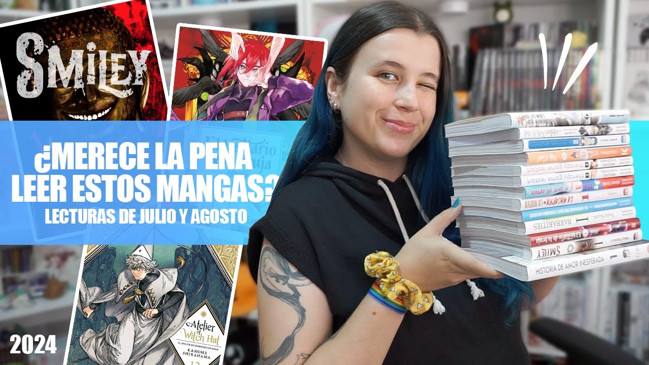 ¿MERECE LA PENA LEER ESTOS MANGAS? | Smiley, Atelier of Witch Hat, My Girl... (Julio y Agosto 2024)