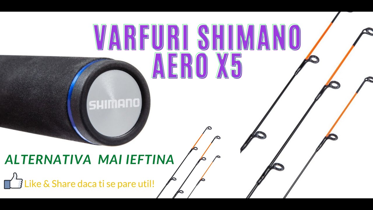 Varfuri Shimano Aero x5! #Shimano