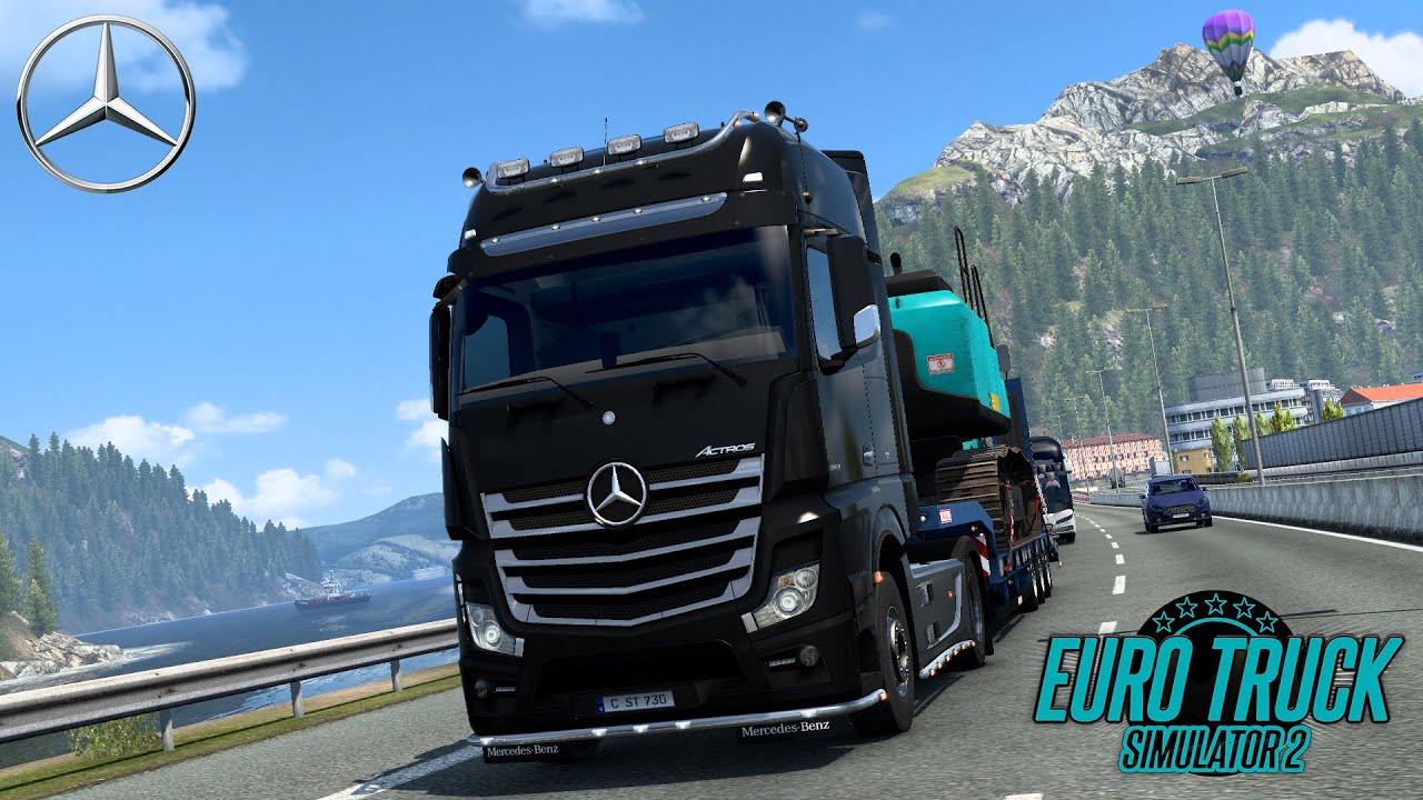 ETS2 1.40 Beta | Mercedes Actros MP4 1863 | Genoa - Strasbourg