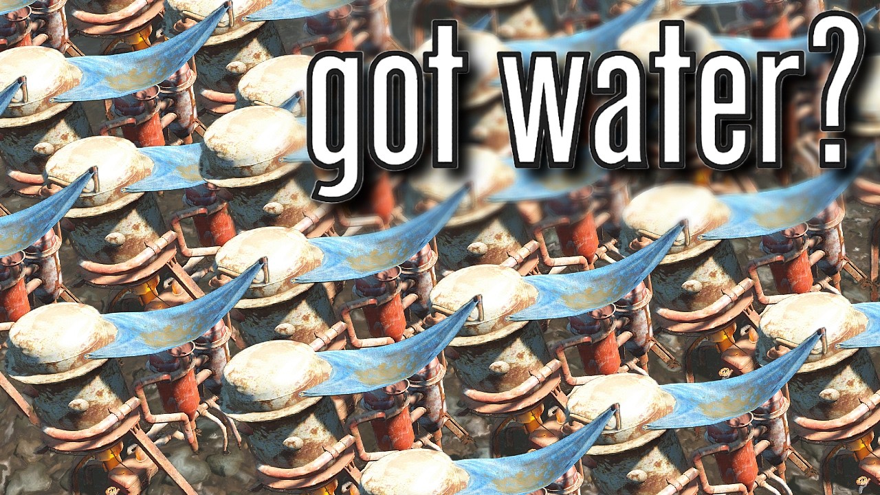 Fallout 4 Survival, But I Create A Water Empire