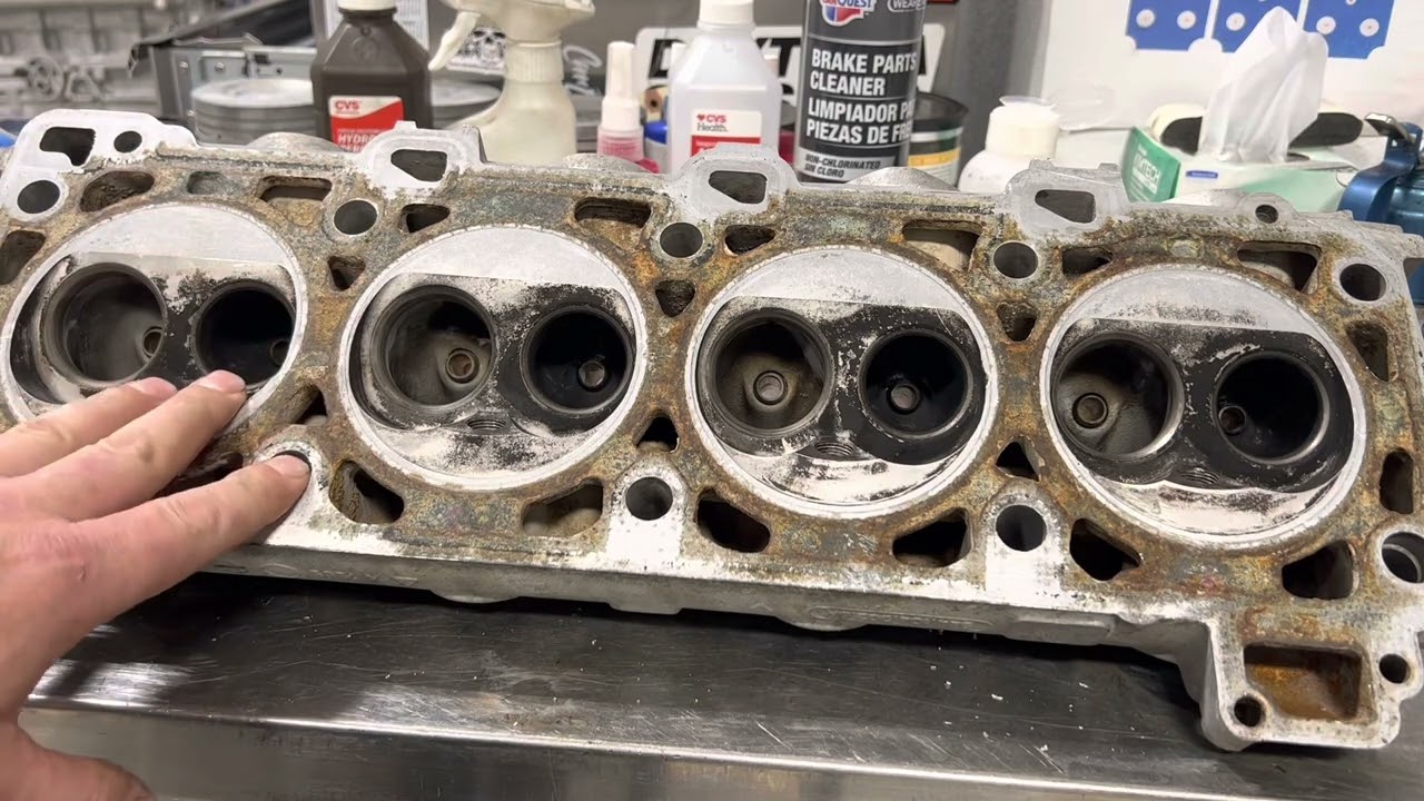 1983 Porsche 944 Cylinder Head Inspection