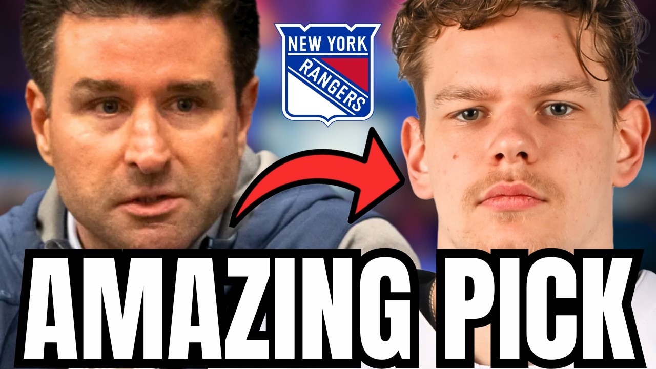 New York Rangers ВЫБИРАЮТ Альберта Смитса ПОД 5-М ОБЩИМ НОМЕРОМ...