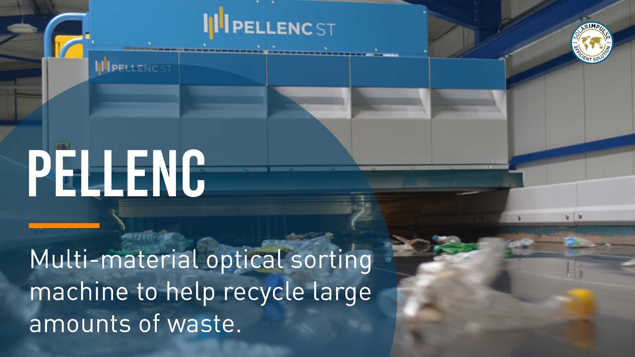 Pellenc, plastic sorting robots - #1000solutions