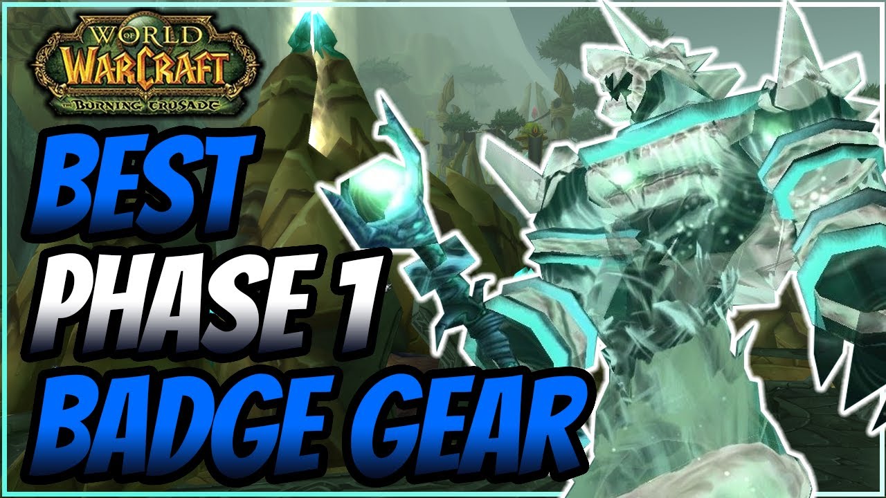 TBC Classic - BEST Badges of Justice Gear in Phase 1 - Pre-Raid BiS Gear that You Need