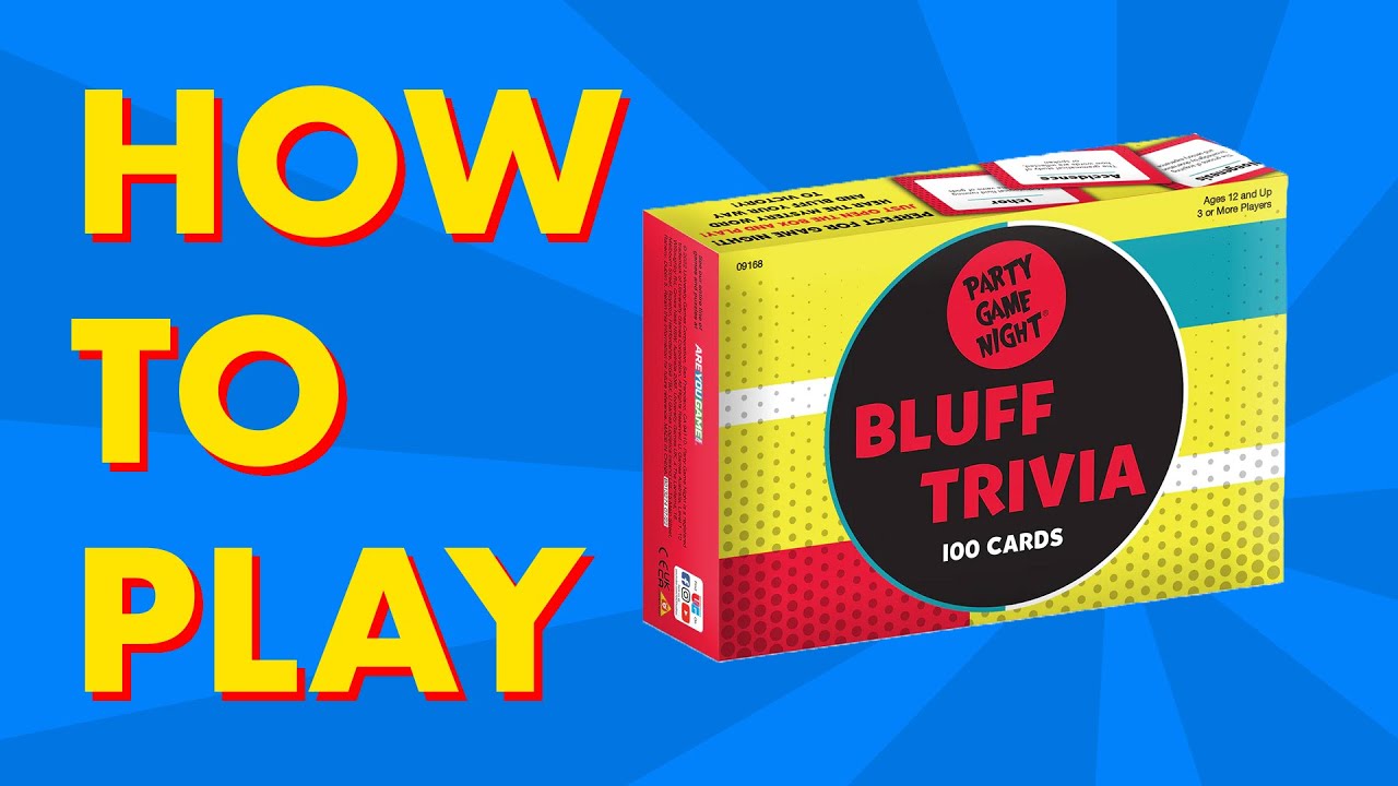 HOW TO PLAY - BLUFF TRIVIA - PARTY GAME NIGHT