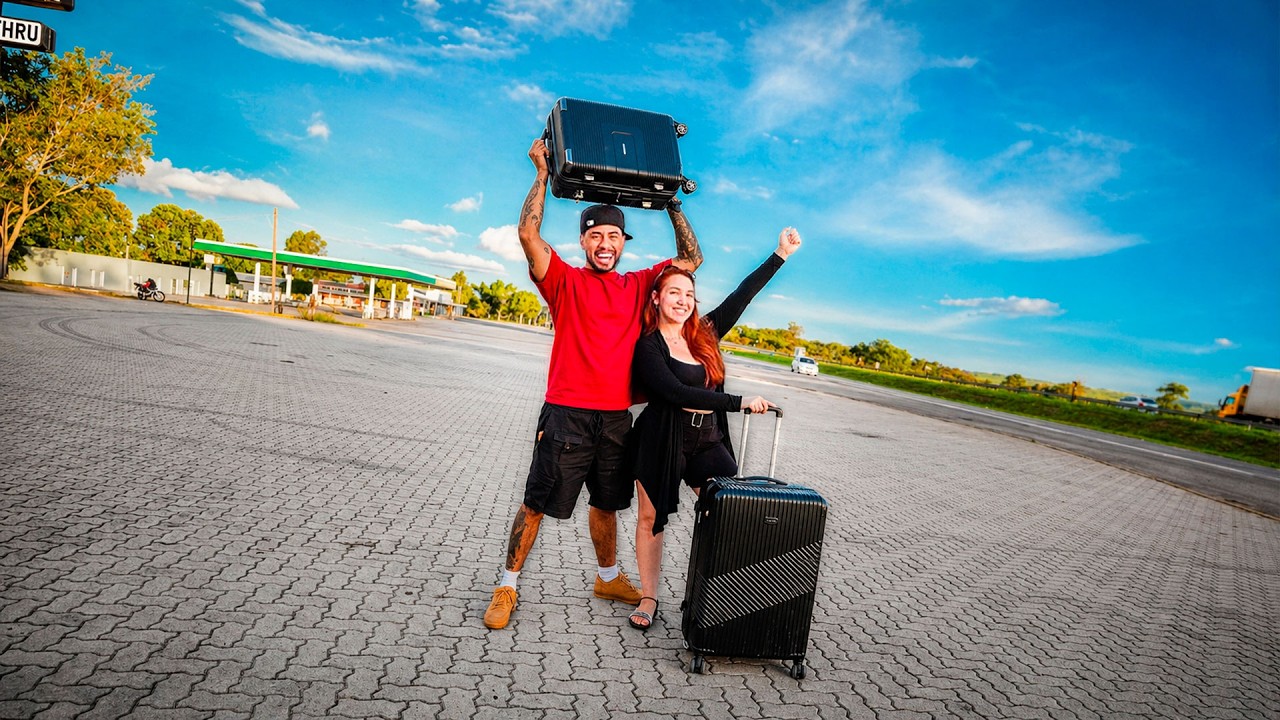 VIAGEM DE ÚLTIMA HORA… NEM A GENTE ESPERAVA ISSO ✈️❤️