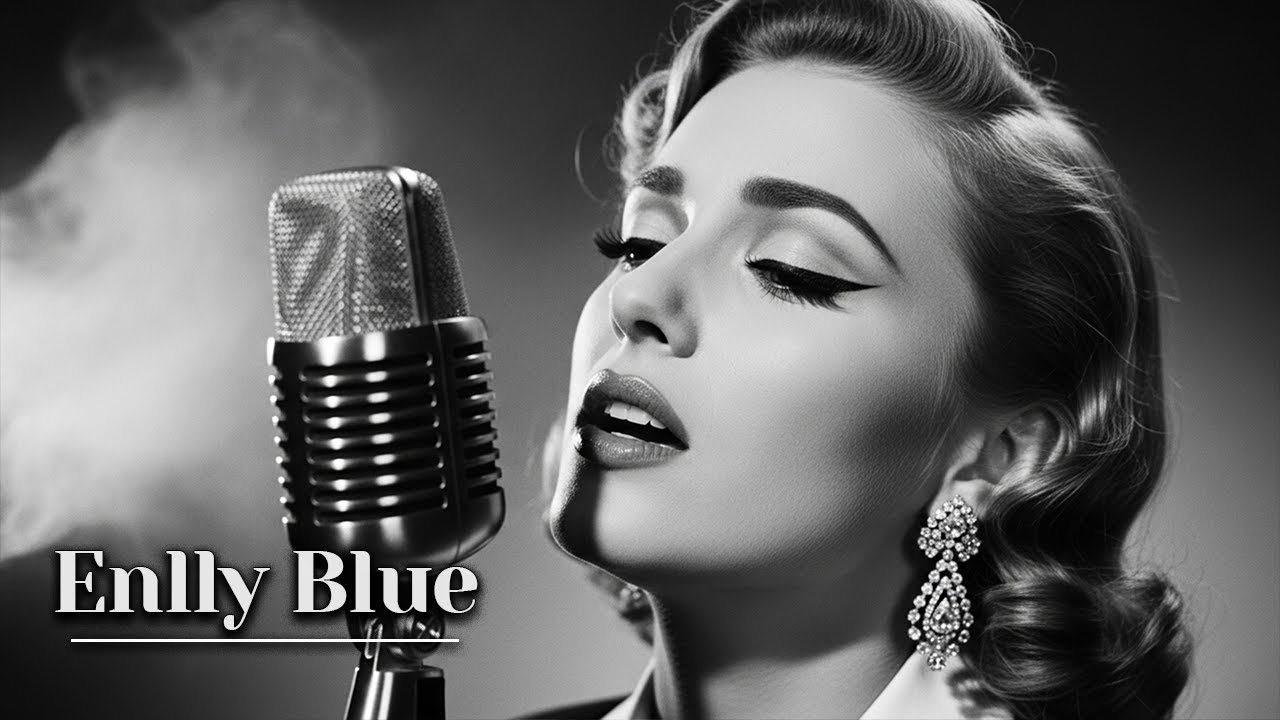 Enlly Blue - Blue Avenue | 1950s Soul Blues (Smooth Vintage Swing, Electric Piano & Brass Glow)