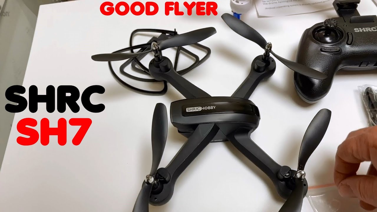 SHRC SH7 Drone Setup and Test Flight