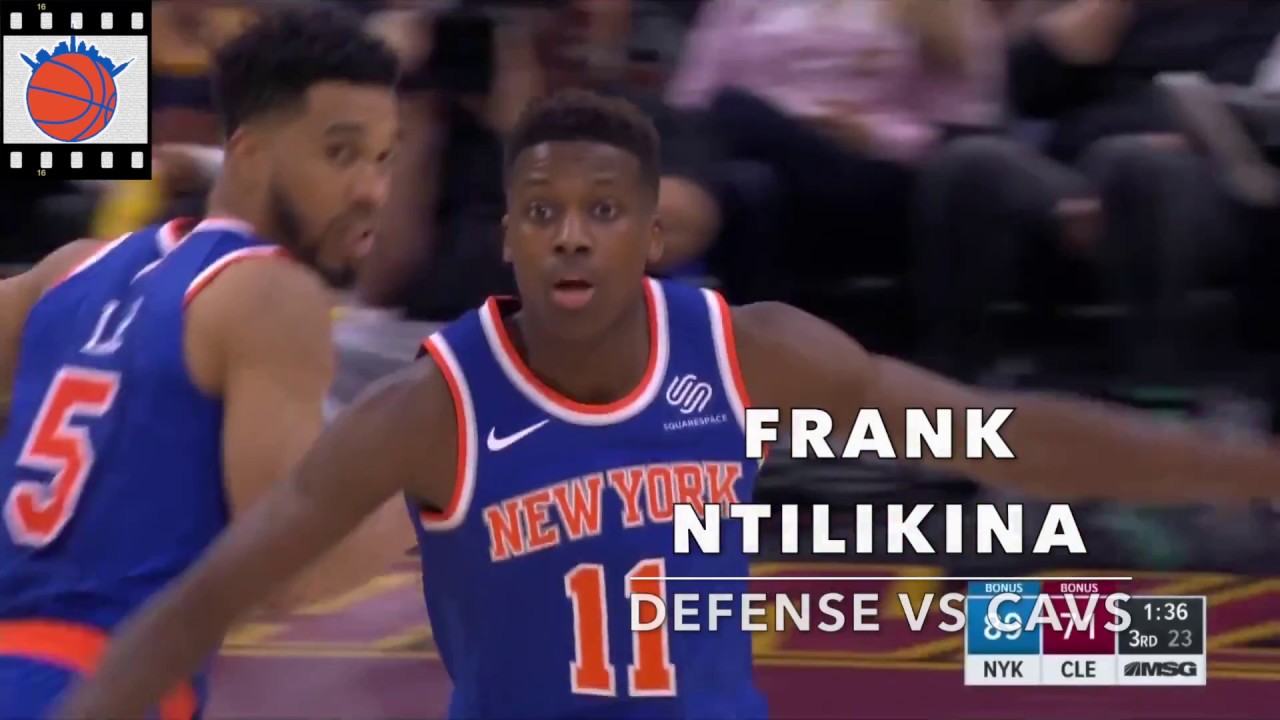 Knicks Film Study: Frank Ntilikina Defense vs Cleveland Cavaliers