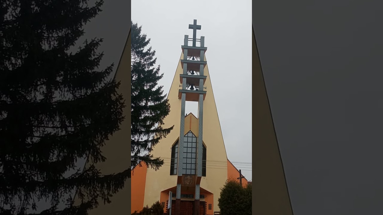 Stróża Kolonia-Dzwony elektroniczne w parafii Trójcy Przenajświętszej i Matki Bożej Częstochowskiej.