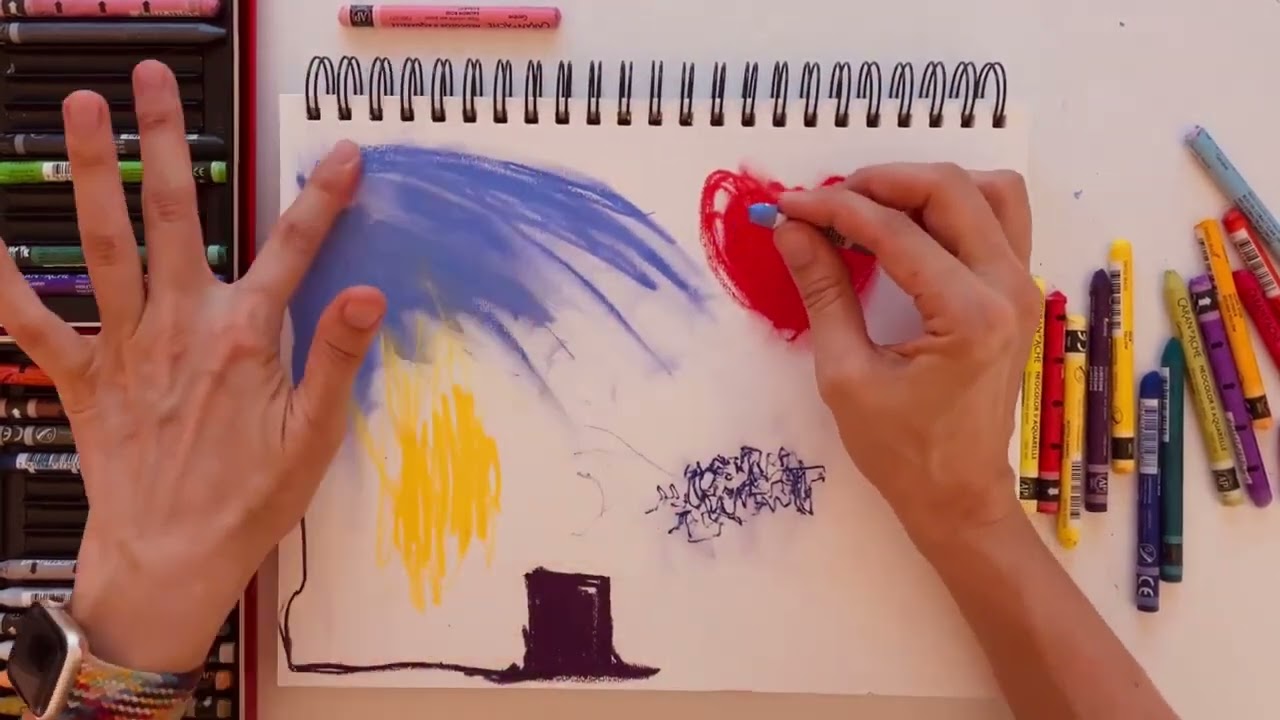 Deep self-exploration in 5 min Art Therapy Practice