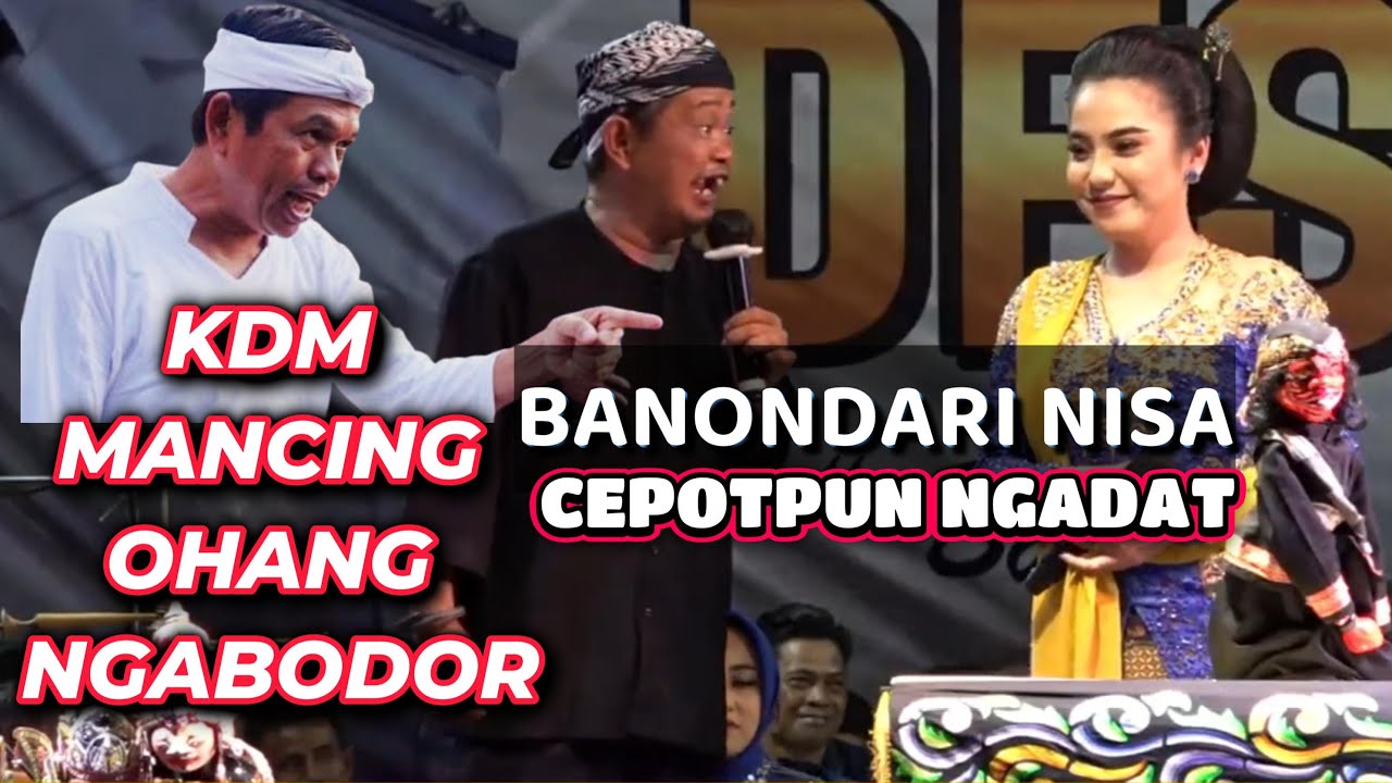 [BIKIN SEMUA ORANG NGAKAK] KELAKUAN OHANG DI DEPAN KDM MERAYU SINDEN CANTIK - BODORAN WAYANG GOLEK