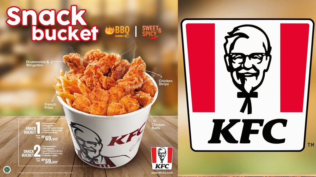 SNACK BUCKET RASA BARBEQUE DARI KFC