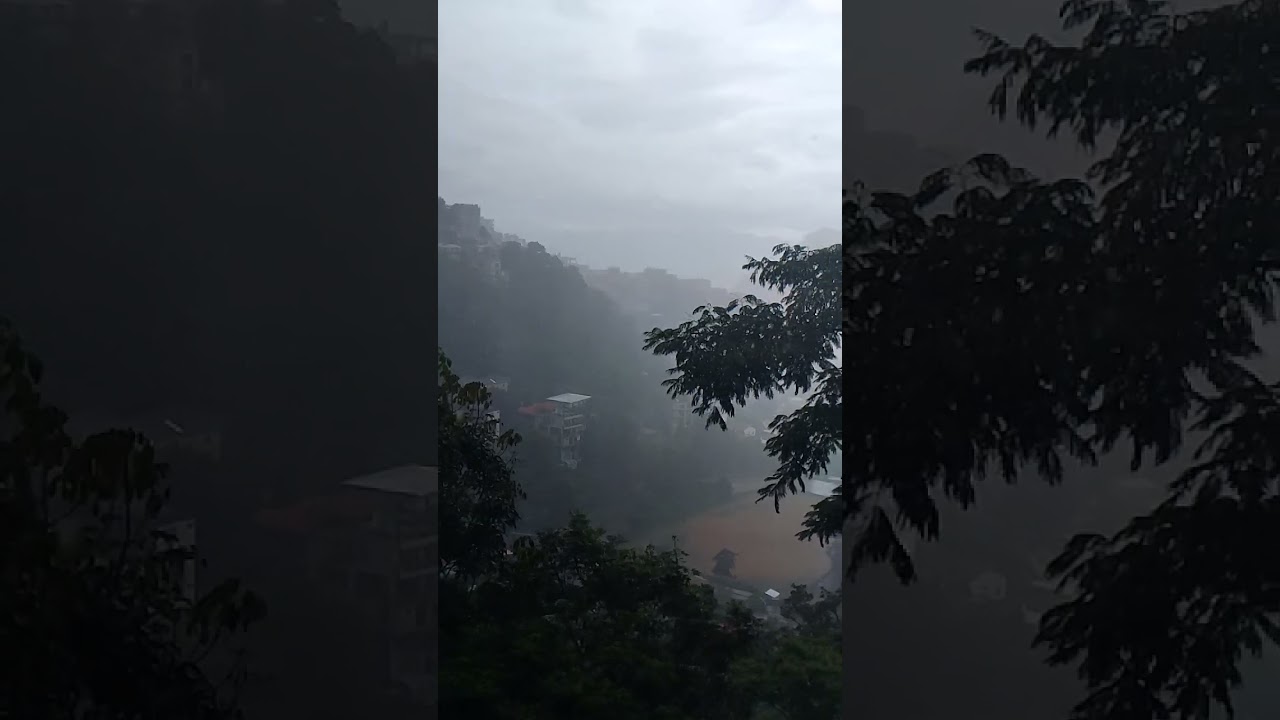 Aizawlweatherman 6.7.2025 light drizzle rain