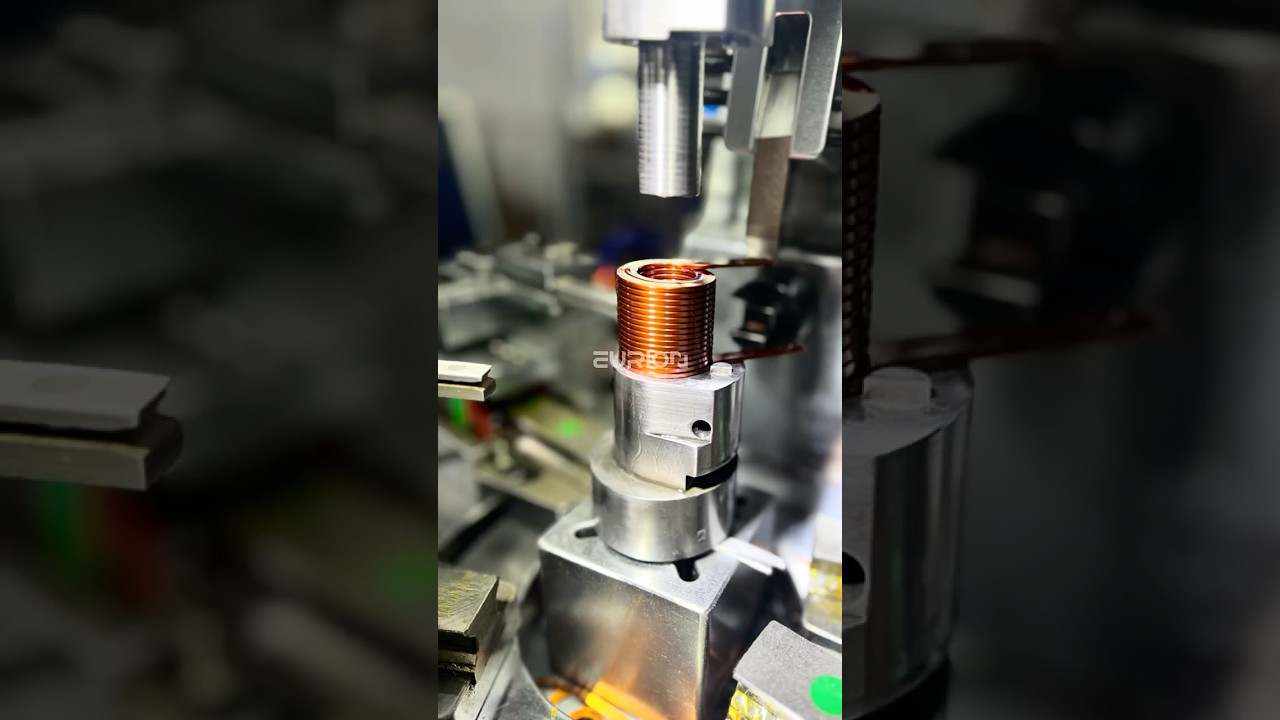 EC-850 Inductor Coil Winding Machine Flat Enameled Copper Wire Winding Equipment