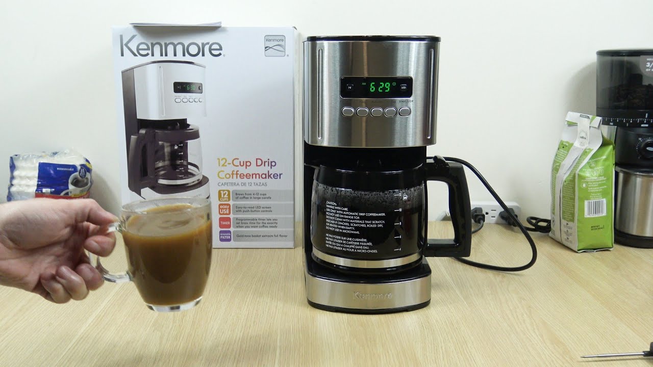 Kenmore 12 Cup Drip Coffeemaker - How to Use Demo