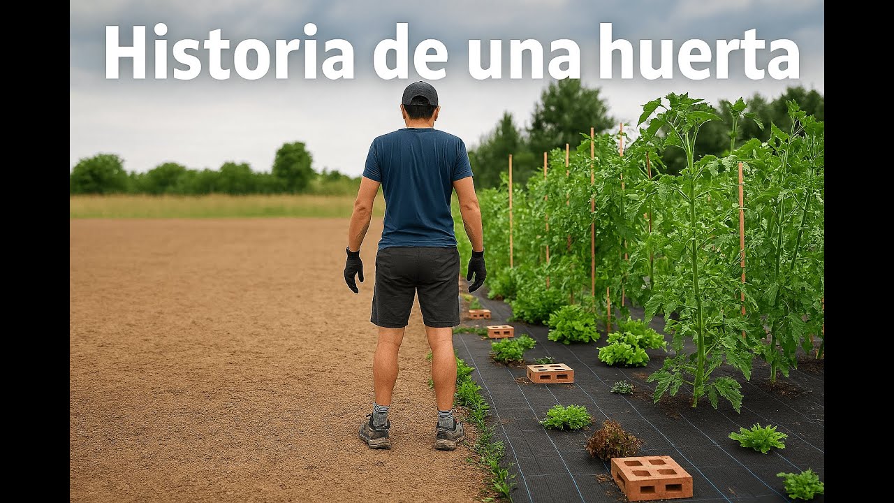 From zero to hero, historia de una huerta | Timelapse