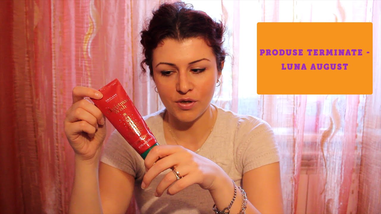 Produse terminate luna august/August Empties