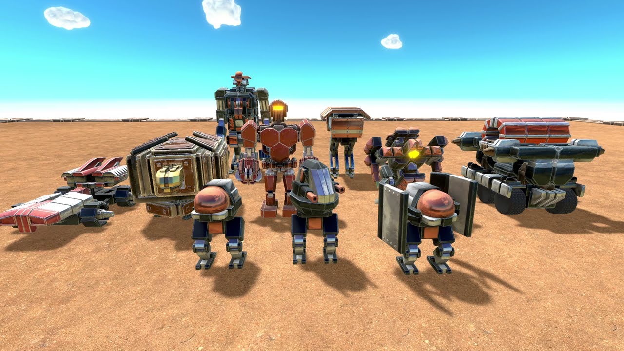 Tactical combat simulator with transforming warbots | Age Of Warbots