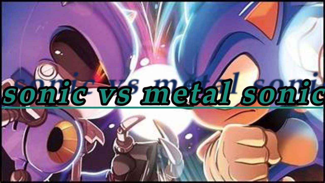 random sonic vs metal sonic animation