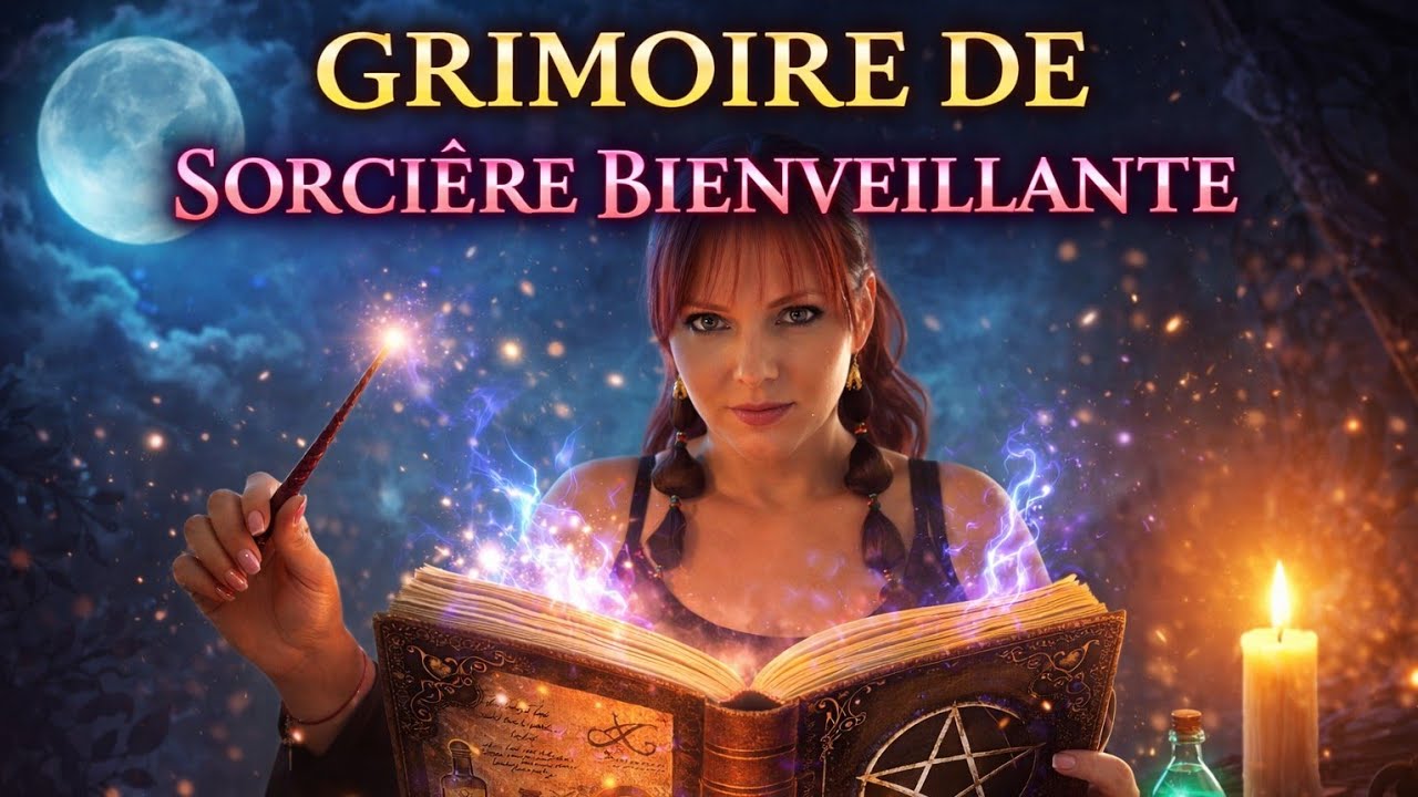 Créer un grimoire de sorcière bienveillante 📖 DIY magique & relaxant