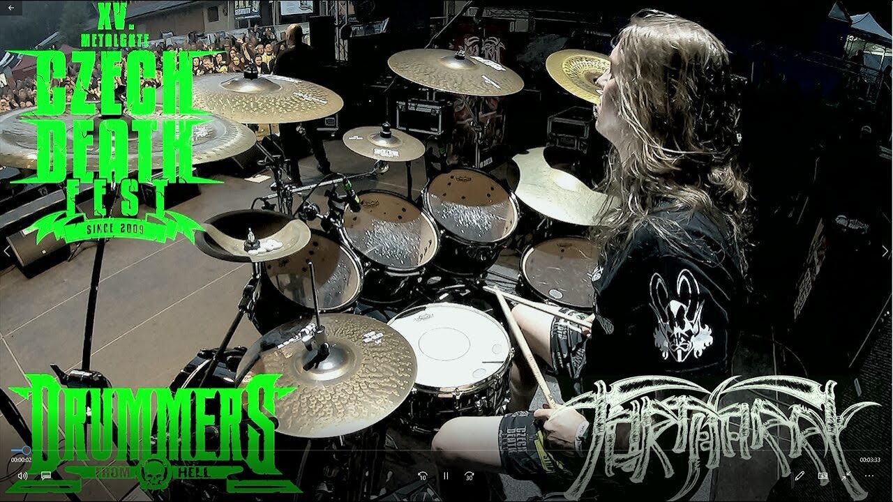 TORTHARRY-If I' Was-Jiří Rosa. Live at MetalGate Czech Death Fest 2024 (Drum Cam)